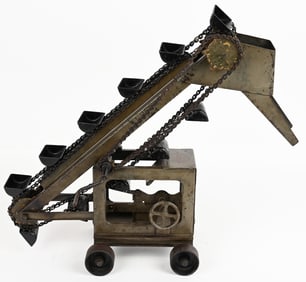 BUDDY L PRESSED STEEL BUCKET LOADER