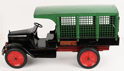 BUDDY L SCREEN SIDE TRUCK 1932 BUMPER / HEADLIGHT