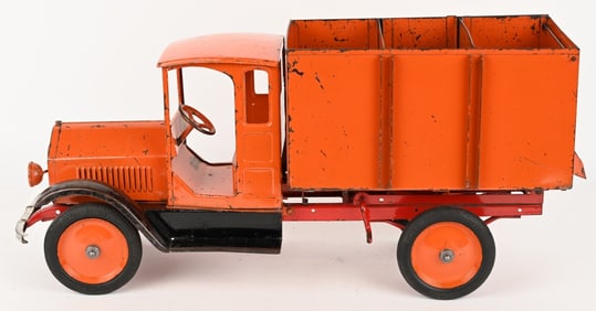 STURDITOY PRESSED STEEL HIGH SIDE COAL TRUCK