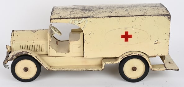 STURDITOY PRESSED STEEL AMBULANCE