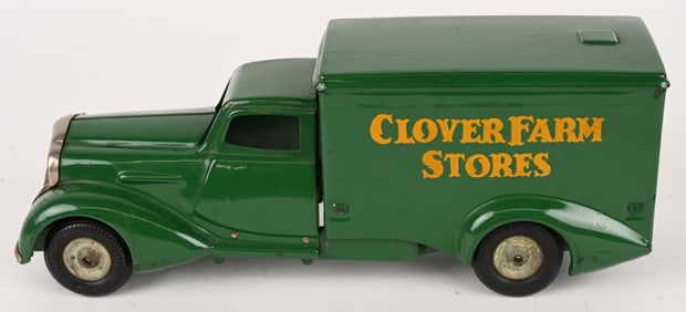 METALCRAFT ART DECO CLOVER FARM STORES TRUCK