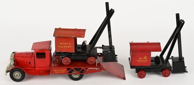 METALCRAFT MACHINERY HAULER & STEAM SHOVEL