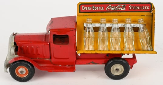METALCRAFT PRESSED STEEL COCA COLA TRUCK