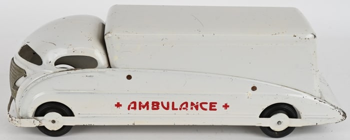 STEELCRAFT ART DECO STREAMLINE AMBULANCE
