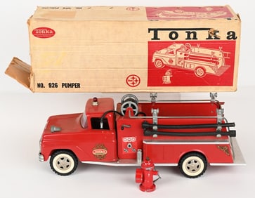 1964 TONKA PUMPER w/ BOX