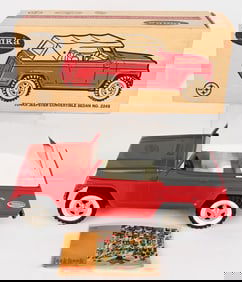 1970 TONKA JEEPSTER CONVERTIBLE SEDAN w/ BOX