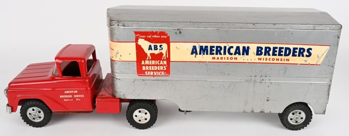 1958 TONKA AMERICAN BREEDERS ABS TRUCK