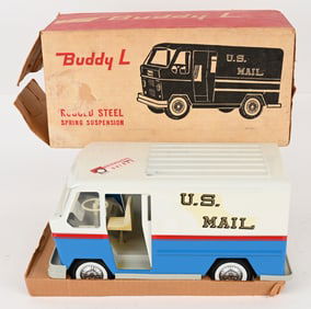 BUDDY L US MAIL VAN w/ BOX
