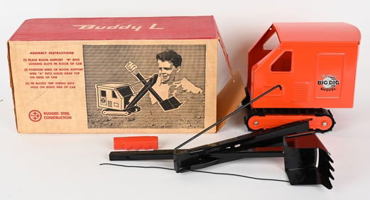 BUDDY L BIG DIG SHOVEL w/ BOX