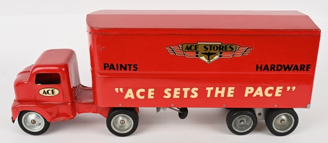 1953 TONKA ACE STORES SEMI TRUCK