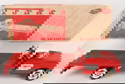 TONKA SCHWARTZ RAMP HOIST TRUCK w/ BOX