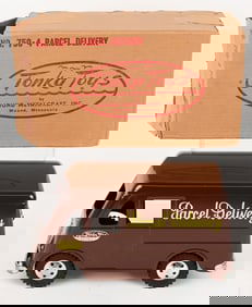 1954 TONKA PARCEL DELIVERY TRUCK w/ BOX