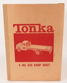 TONKA #640 HOIST TRUCK CASE BOX