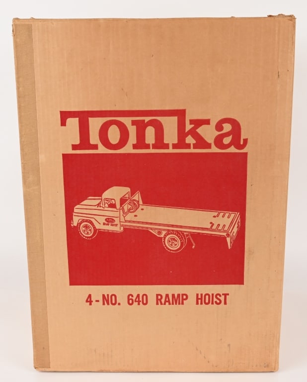 TONKA #640 HOIST TRUCK CASE BOX (1 of 6)