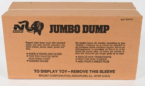 NYLINT JUMBO DUMP TRUCK MIB