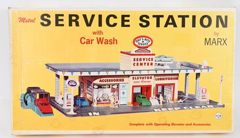 MARX SERVICE STATION & CAR WASH MIB