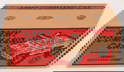 NYLINT ARMY COMMAND CAR MIB