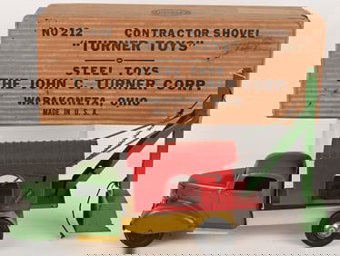 TURNER CONTRACTORS SHOVEL TRUCK w/ BOX