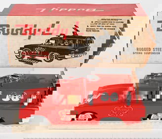 BUDDY L SUBURBAN FIRE PUMPER w/ BOX