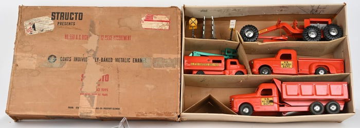 STRUCTO US HIGHWAY SET w/ BOX