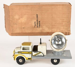 MARX SEARCHLIGHT TRUCK w/ BOX