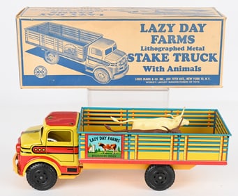 MARX LAZY DAY FARM TRUCK w/ BOX