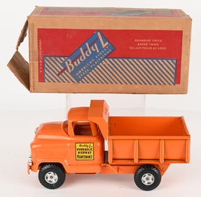 BUDDY L HYDRAULIC HI-WAY DUMP TRUCK w/ BOX