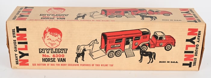 NYLINT HORSE VAN MIB