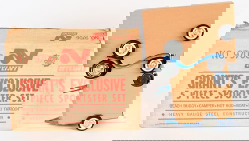 NYLINT GRANT'S EXCLUSIVE SPORTSTER SET w/ BOX