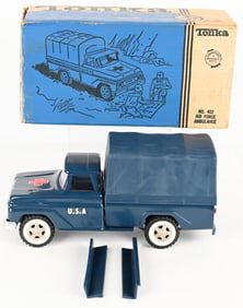 TONKA AIR FORCE AMBULANCE w/ REAR SEATS w/ BOX