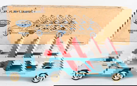 1961 BOAT TRANSPORT "LIGHT BLUE" w/ BOX