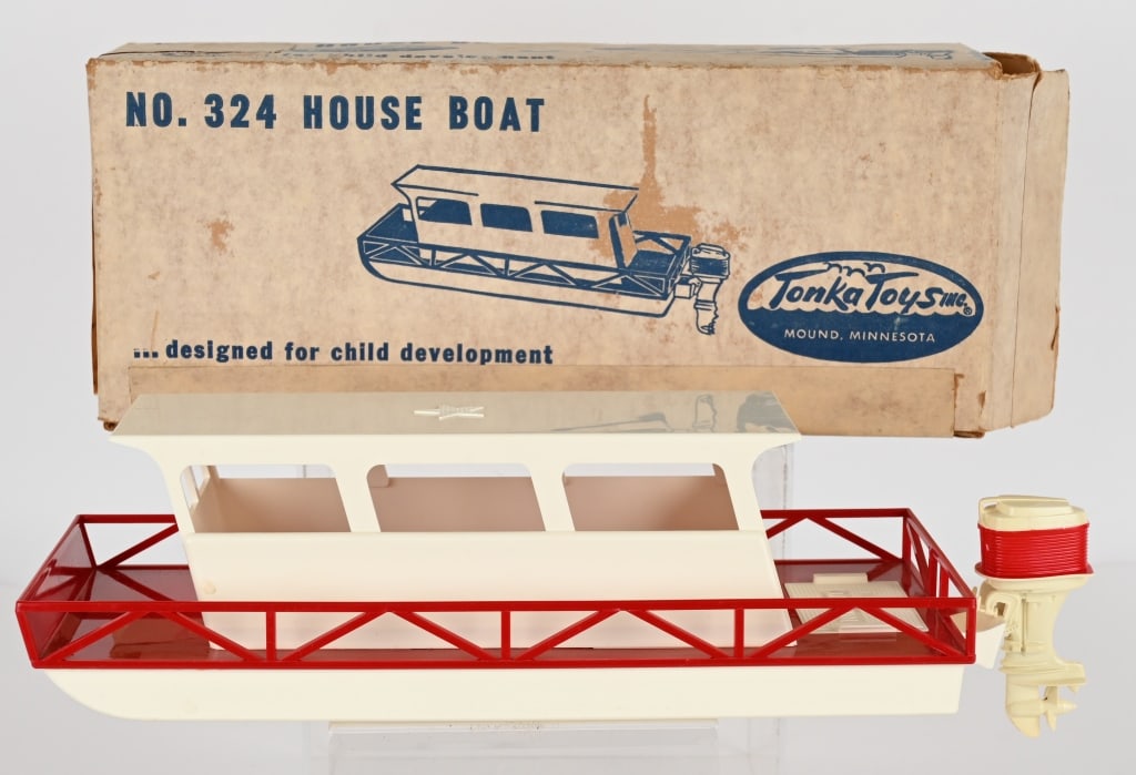 1961 TONKA HOUSE BOAT w/ BOX (1 of 9)