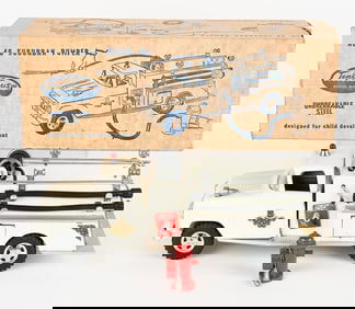 1961 TONKA SUBURBAN PUMPER w/ BOX