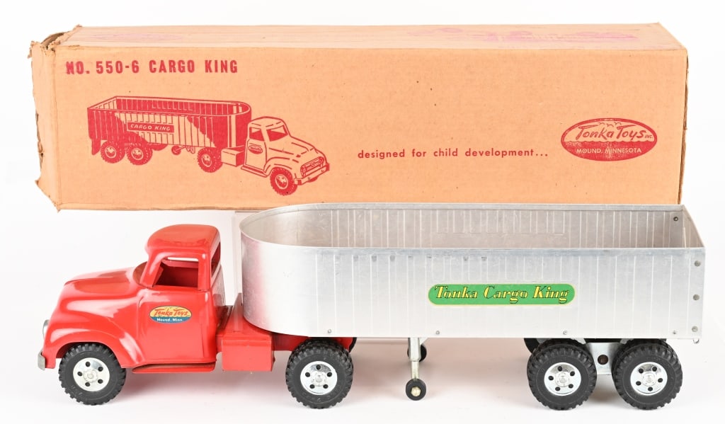 1956 TONKA CARGO KING TRUCK w/ BOX (1 of 8)