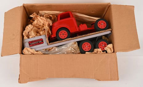MARX CONSTRUCTION SUPPLY TRUCK w/ BOX