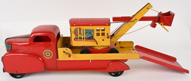 MARX LUMAR CONTRACTORS TRUCK & STEAM SHOVEL