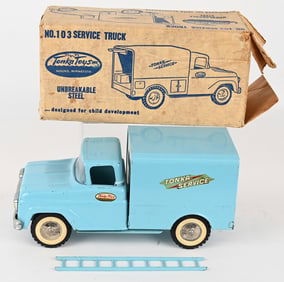1960 TONKA SERVICE TRUCK w/ BOX