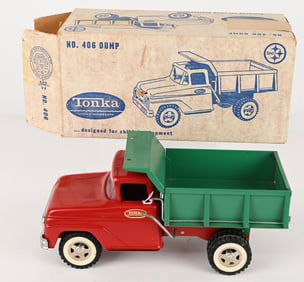 1962 TONKA DUMP TRUCK w/ BOX