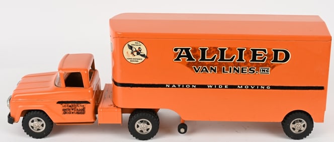 1961 TONKA ALLIED VAN LINES SEMI TRUCK