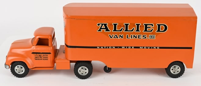 1954 TONKA ALLIED VAN LINES SEMI TRUCK