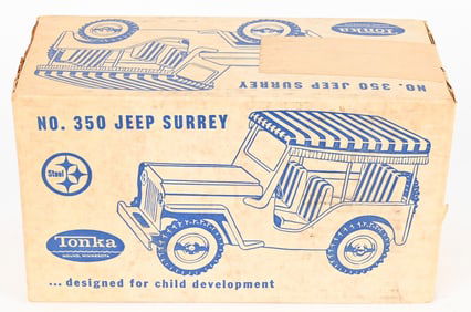 1962 TONKA JEEP SURRY MIB