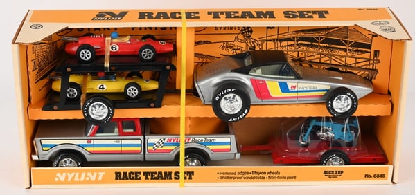 NYLINT RACE TEAM SET MIB