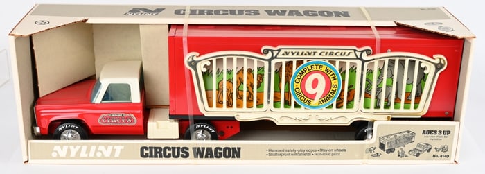 NYLINT CIRCUS WAGON MIB