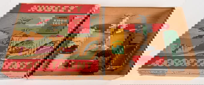 HUBLEY KIDDIE TOYS ASSORTMENT w/ BOX