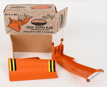 1957 TONKA SCRAPER BLADE w/ BOX