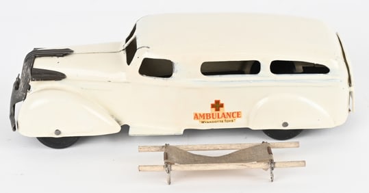 WYANDOTTE PRESSED STEEL AMBULANCE