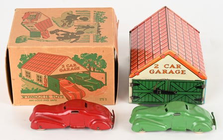 WYANDOTTE 2 CAR GARAGE w/ BOX