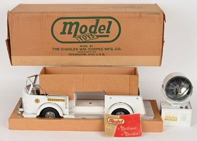 DOEPKE MODEL TOYS SEARCHLIGHT TRUCK w/ BOX