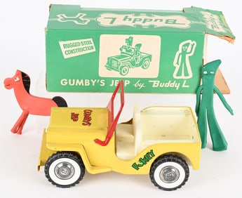 BUDDY L GUMBY'S JEEP w/ BOX