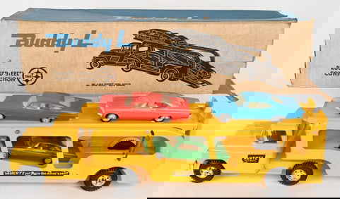 BUDDY L HERTZ AUTO HAULER w/ BOX